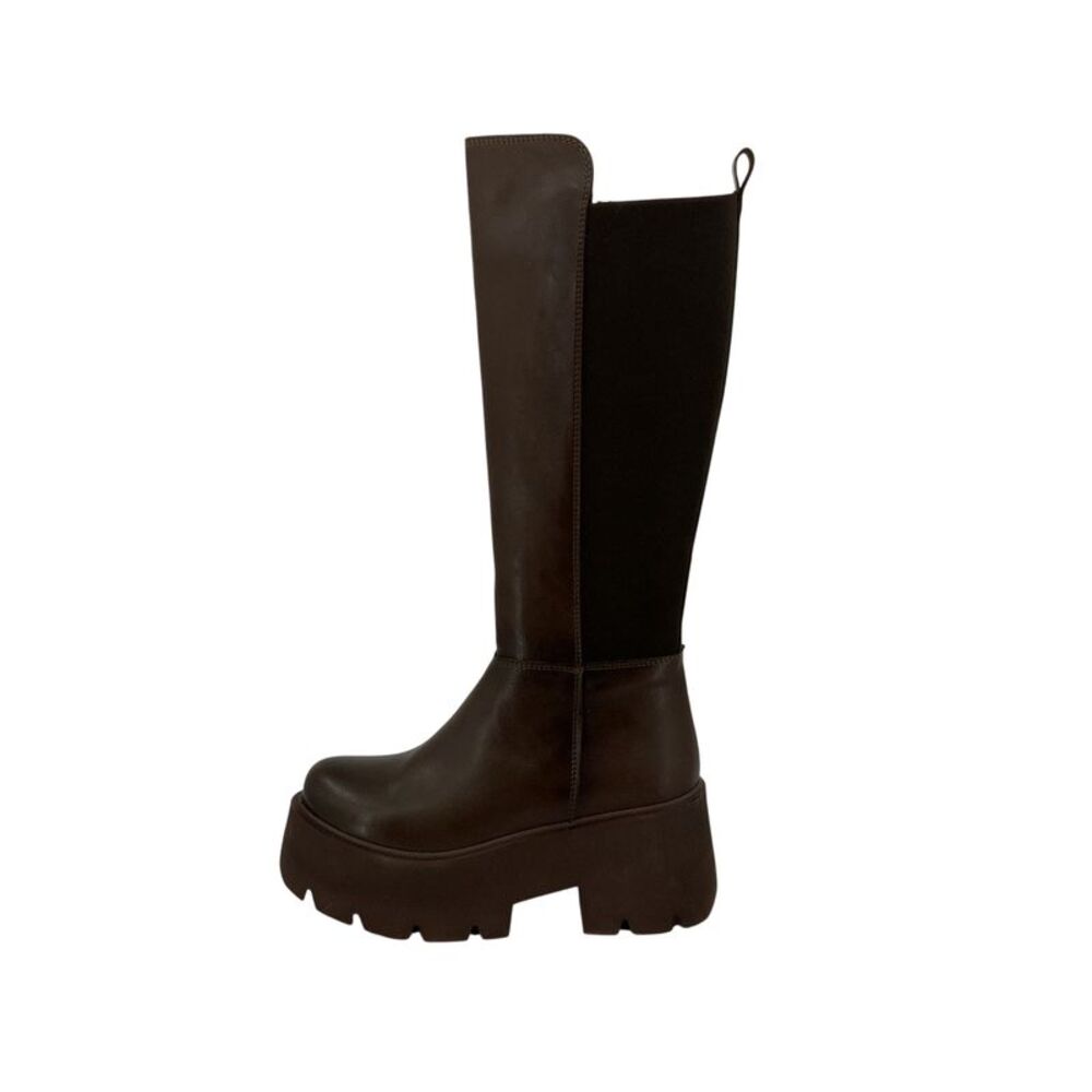 Prologue Women Solo Platform Boot Brown 7